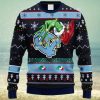 NCAA Christmas North Carolina Tar Heels Grinch Hug Christmas Ugly Sweater For Men Women