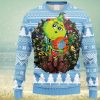 NCAA Christmas North Carolina Tar Heels Grinch Christmas Ugly Sweater For Men Women