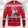 NHL Logo Minnesota Wild Santa Claus Snowman Christmas Ugly Sweater For Men Women