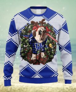 NCAA Kentucky Wildcats Pub Dog Christmas Ugly 3D Sweater For Men And Women Gift Ugly Christmas