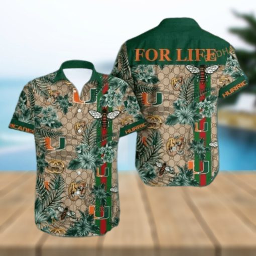 NCAA Miami Hurricanes Hawaiian Shirt