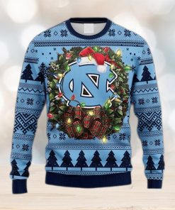 NCAA North Carolina Tar Heels Christmas Ugly 3D Sweater For Men And Women Gift Ugly Christmas