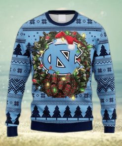 NCAA North Carolina Tar Heels Christmas Ugly 3D Sweater For Men And Women Gift Ugly Christmas