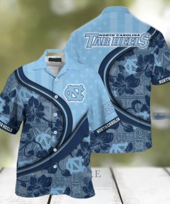 NCAA North Carolina Tar Heels Hawaiian Shirt Custom Name Beach Gift For Friend