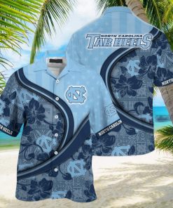 NCAA North Carolina Tar Heels Hawaiian Shirt Custom Name Beach Gift For Friend