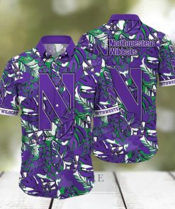 NCAA Northwestern Wildcats Hawaiian Shirt Beach Gift For Him