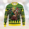 Funny Football Grinch Ugly Christmas Sweaters Black Gift For Men And Women