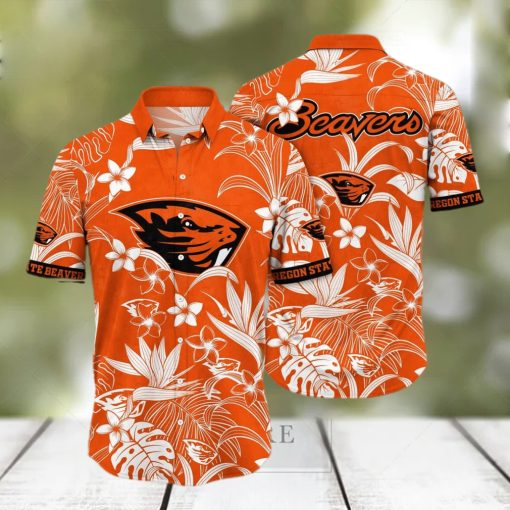 NCAA Oregon State Beavers Hawaiian Shirt For Summer Lovers