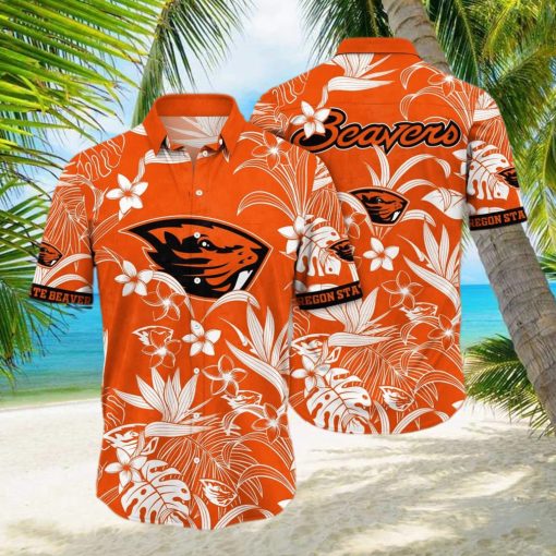 NCAA Oregon State Beavers Hawaiian Shirt For Summer Lovers