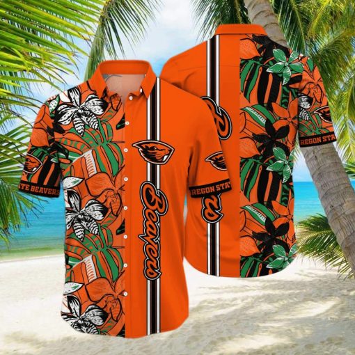 NCAA Oregon State Beavers Hawaiian Shirt Gift For Beach Vacation