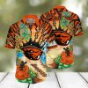 Floral Aloha NCAA Oregon State Beavers Hawaiian Shirt Summer Beach Gift