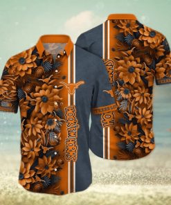 NCAA Texas Longhorns Hawaiian Shirt Aloha Shirt Beach Gift For Men’s