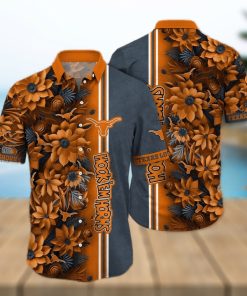 NCAA Texas Longhorns Hawaiian Shirt Aloha Shirt Beach Gift For Men’s