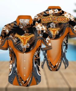 NCAA Texas Longhorns Hawaiian Shirt Aloha Shirt Gift For Beach Vacation