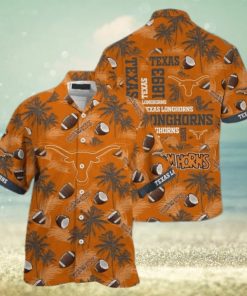 NCAA Texas Longhorns Hawaiian Shirt Aloha Shirt Gift For Football Fans