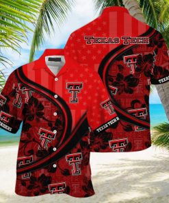 NCAA Texas Tech Red Raiders Hawaiian Shirt Custom Name Beach Vacation Gift shirt