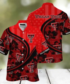 NCAA Texas Tech Red Raiders Hawaiian Shirt Custom Name Beach Vacation Gift shirt