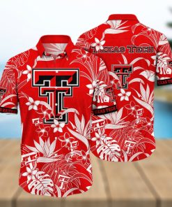 NCAA Texas Tech Red Raiders Hawaiian Shirt Gift For Beach Lovers