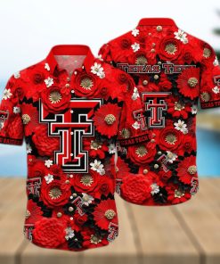 NCAA Texas Tech Red Raiders Hawaiian Shirt Summer Beach Gift