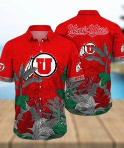 NCAA Utah Utes Hawaiian Shirt Beach Gift For Friend