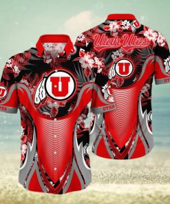 NCAA Utah Utes Hawaiian Shirt Gift For Beach Vacation