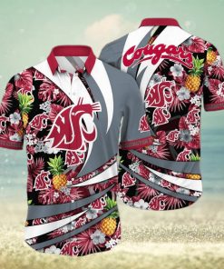 NCAA Washington State Cougars Hawaiian Shirt Aloha Shirt Summer Aloha