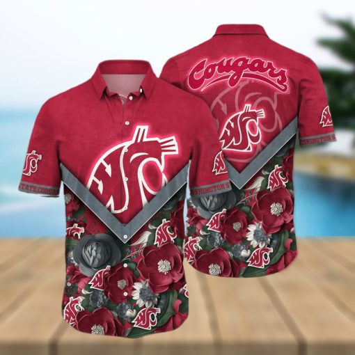 NCAA Washington State Cougars Hawaiian Shirt Trendy Summer Gift