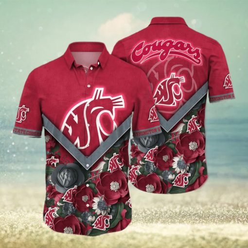 NCAA Washington State Cougars Hawaiian Shirt Trendy Summer Gift