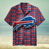 Buffalo Bills Snoopy Dabbing The Peanuts American Christmas Dripping Matching Pattern Hawaiian Shirt