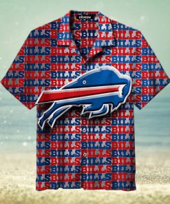 NFL Buffalo Bills Hawaiian Shirt Aloha Shirt Letter Print