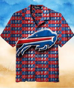 NFL Buffalo Bills Hawaiian Shirt Aloha Shirt Letter Print