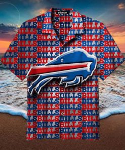 NFL Buffalo Bills Hawaiian Shirt Aloha Shirt Letter Print