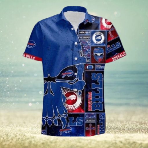 NFL Buffalo Bills Hawaiian Shirt Aloha Shirt Tropical Flower