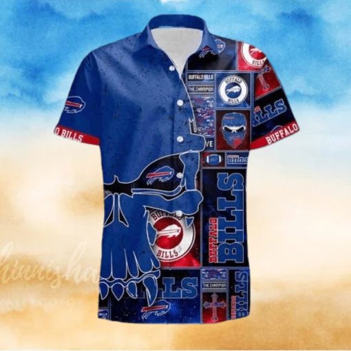 NFL Buffalo Bills Hawaiian Shirt Aloha Shirt Tropical Flower