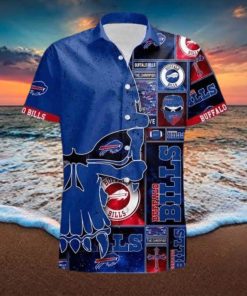 NFL Buffalo Bills Hawaiian Shirt Aloha Shirt Tropical Flower