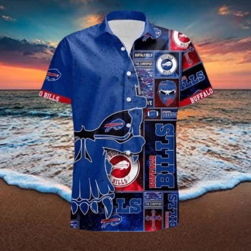 NFL Buffalo Bills Hawaiian Shirt Aloha Shirt Tropical Flower