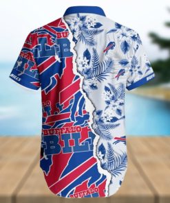 NFL Buffalo Bills Hawaiian Shirt Mickey For Men