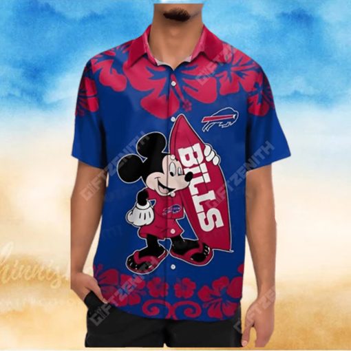 NFL Buffalo Bills Hawaiian Shirt Mickey Mouse