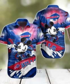 NFL Buffalo Bills Hawaiian Shirt Mickey Summer QHY LwM8o