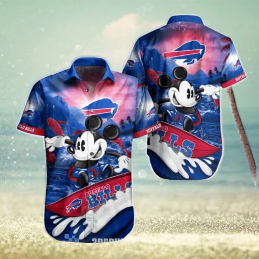 NFL Buffalo Bills Hawaiian Shirt Mickey Summer