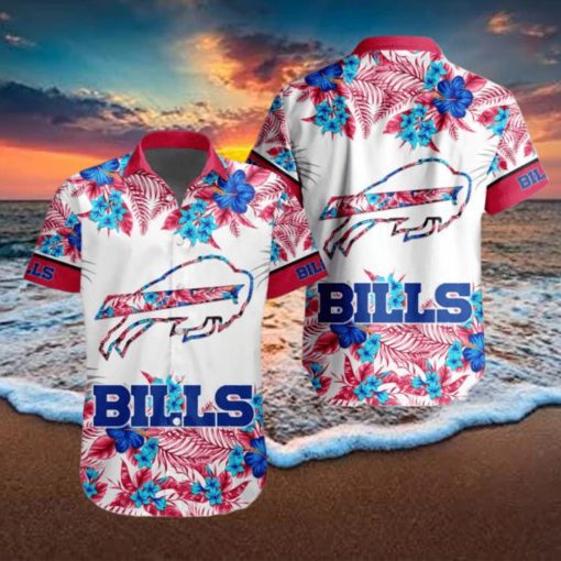 NFL Buffalo Bills Special Floral Hawaiian Button Shirt