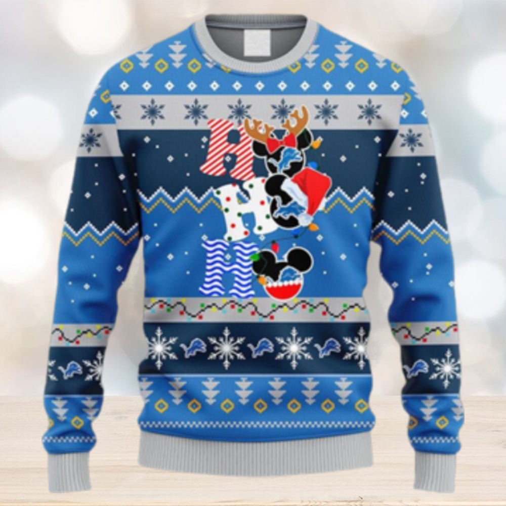 Mickey Mouse Playing Philadelphia Eagles Disney Ugly Christmas Sweater