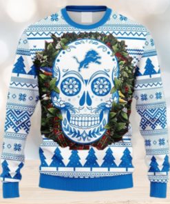 Cincinnati Bengals Sugar Skull NFL Ugly Christmas Sweater