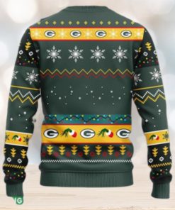 Green Bay Packers Snowflake Christmas Pullover Ugly Christmas Sweater 3D  Gift For Fans - Limotees