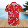 Floral Aloha NCAA Texas Tech Red Raiders Hawaiian Shirt Independence Day