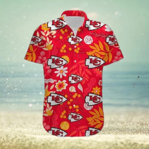 NFL Kansas City Chiefs Hawaiian Shirt Football Fans  Aloha Shirt