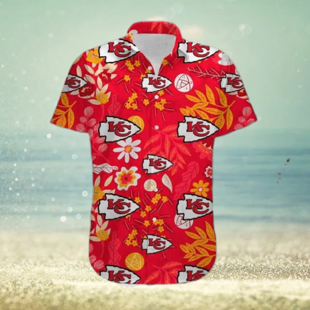 NFL Kansas City Chiefs Hawaiian Shirt Football Fans Aloha Shirt - Limotees