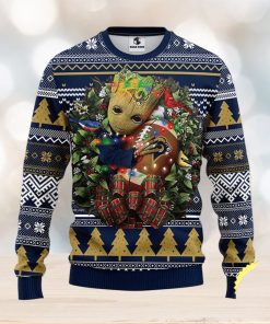 NFL Los Angeles Rams Groot Hug Christmas Ugly Sweater