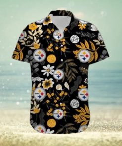 Pittsburgh Steelers Goofy Hawaiian Shirt and Shorts