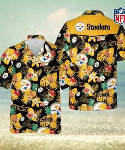 NFL Pittsburgh Steelers Hawaiian Shirt Pineapple Version